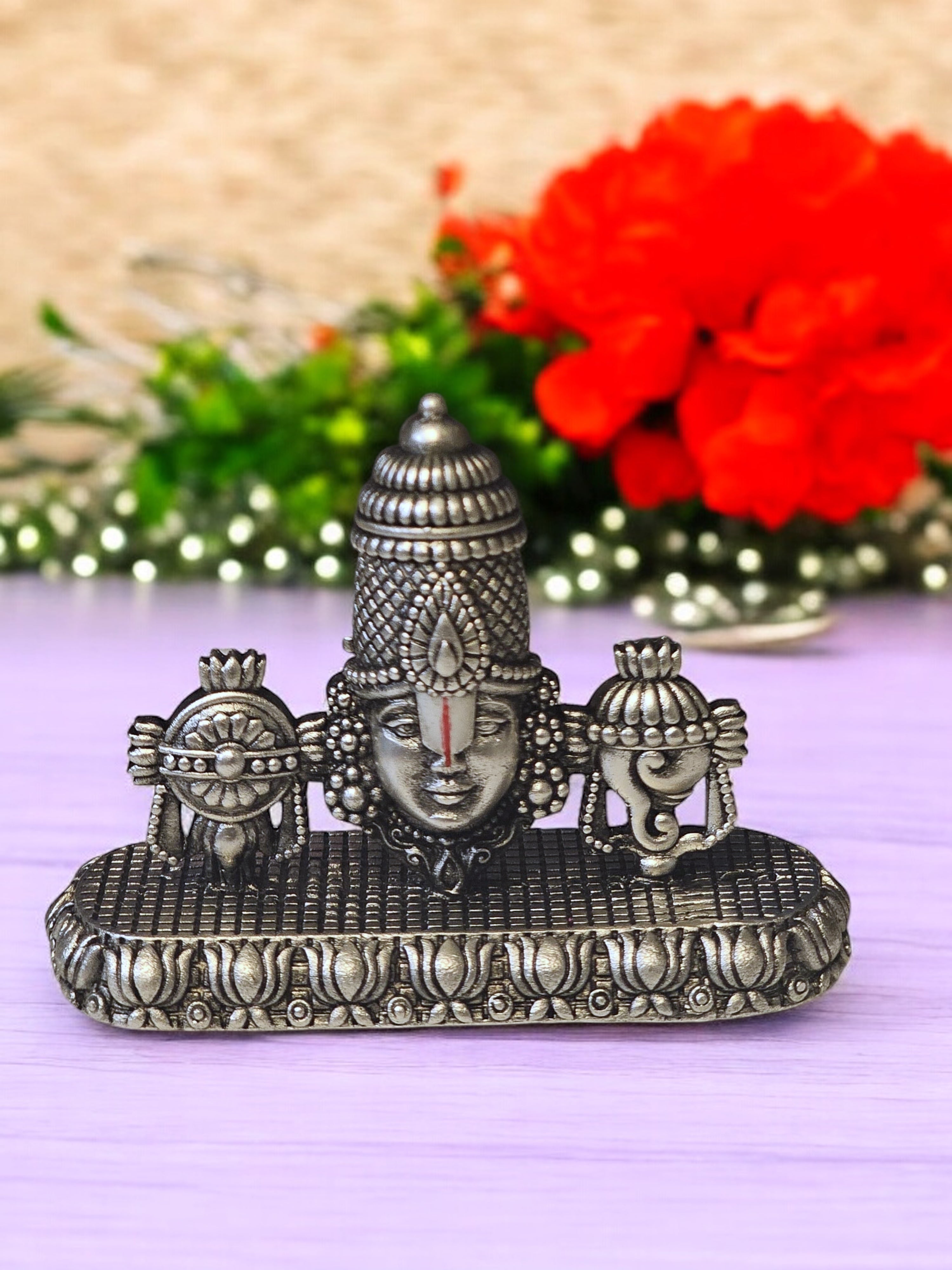 Pure Silver Antique Shree Venkateswara Idol