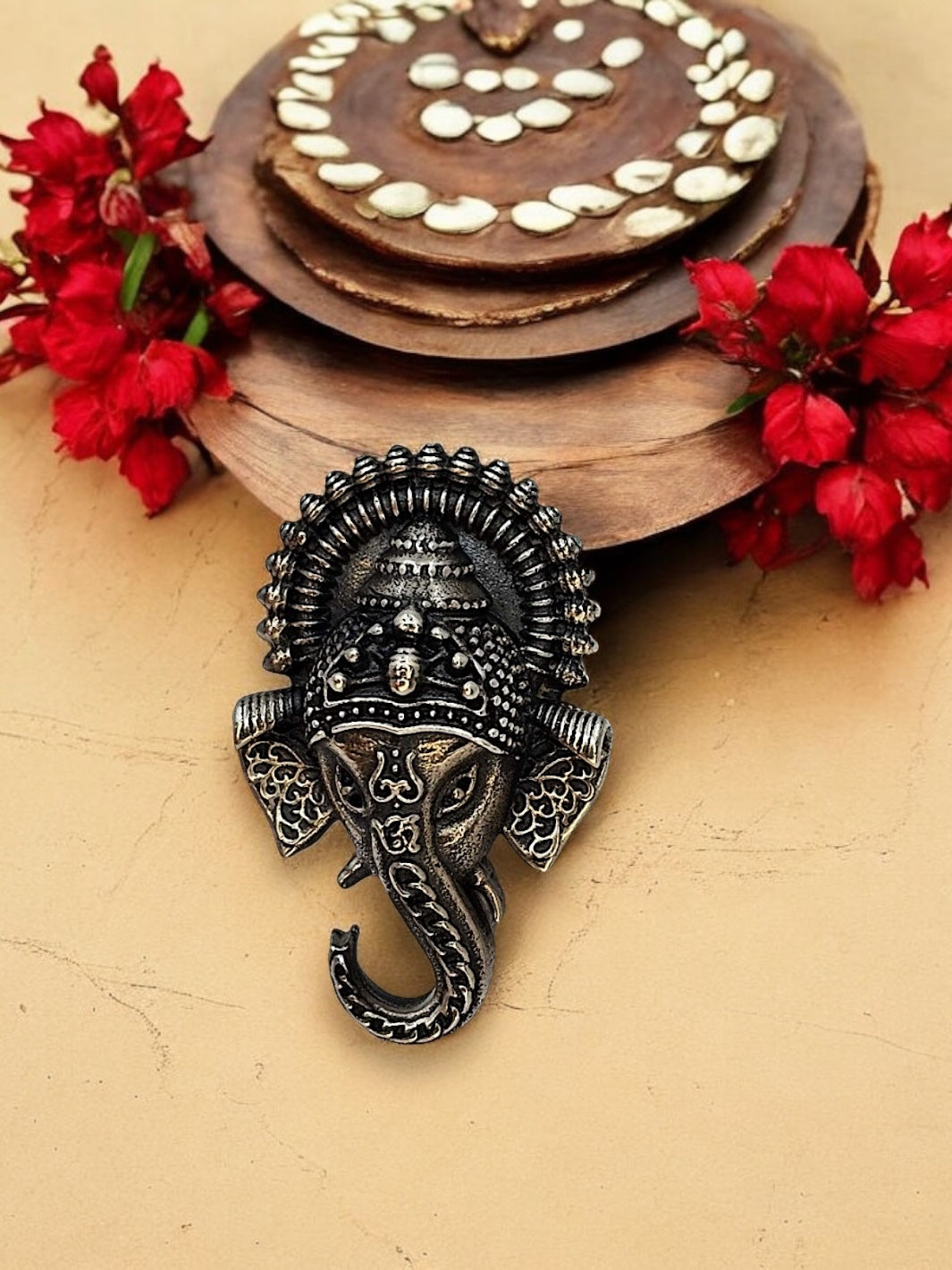 Silver Ganesha Ring