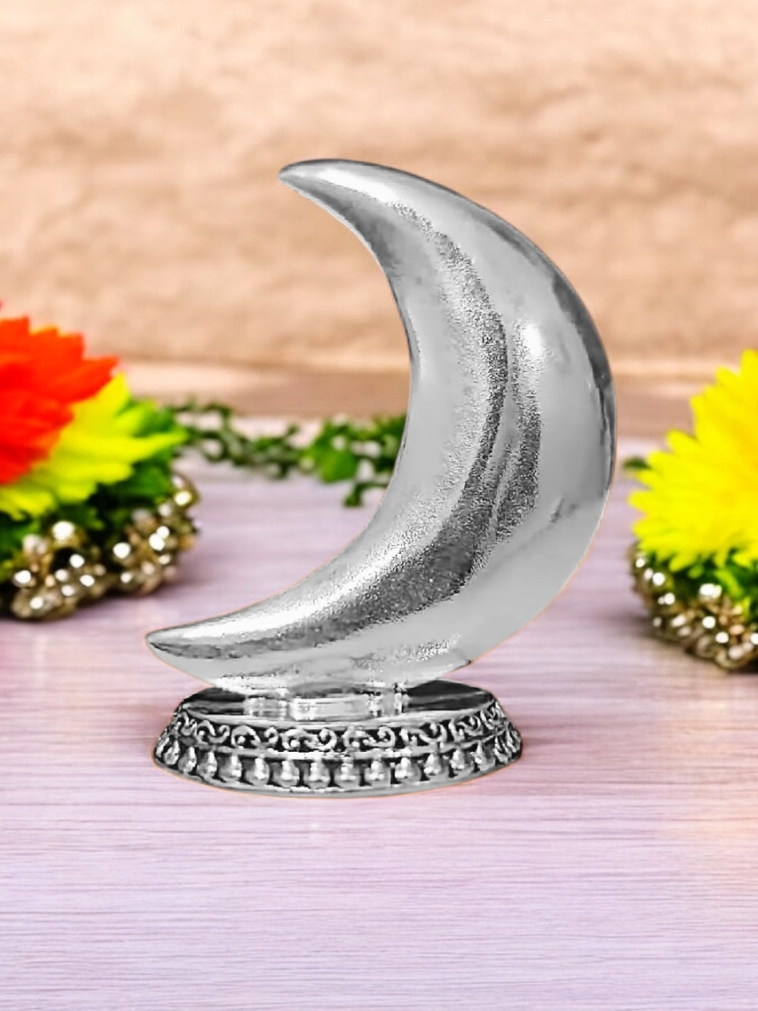 Pure Silver Chand Idol