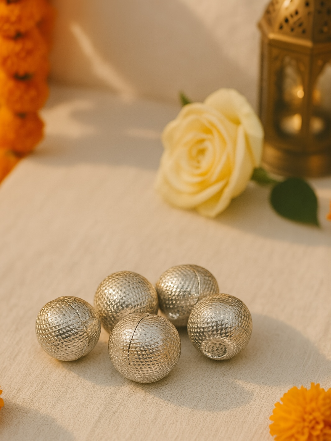Silver Supari (4 pieces)