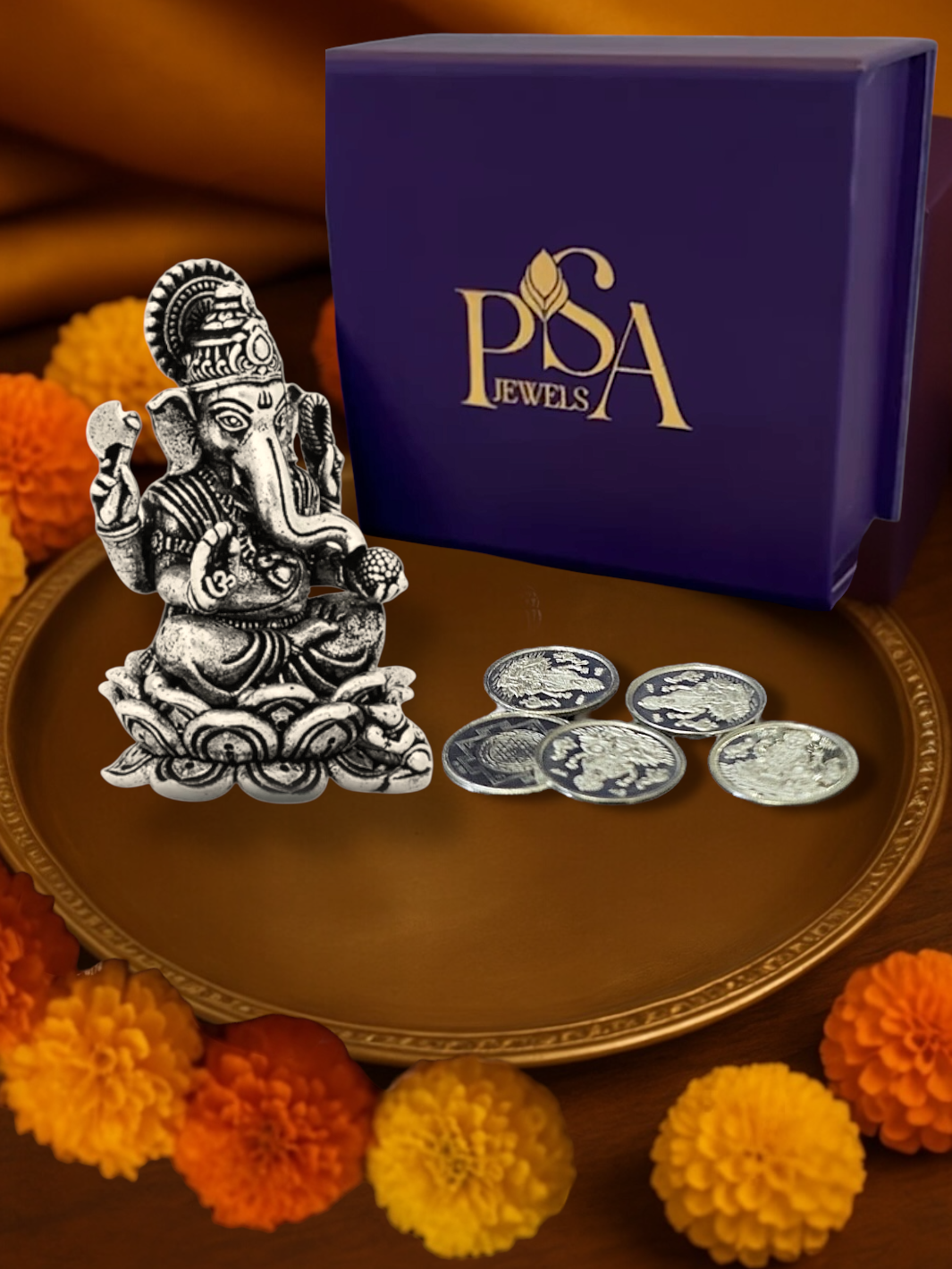 Lakshmi’s Wealth & Ganesha’s Blessings Special Hamper / Gift Box