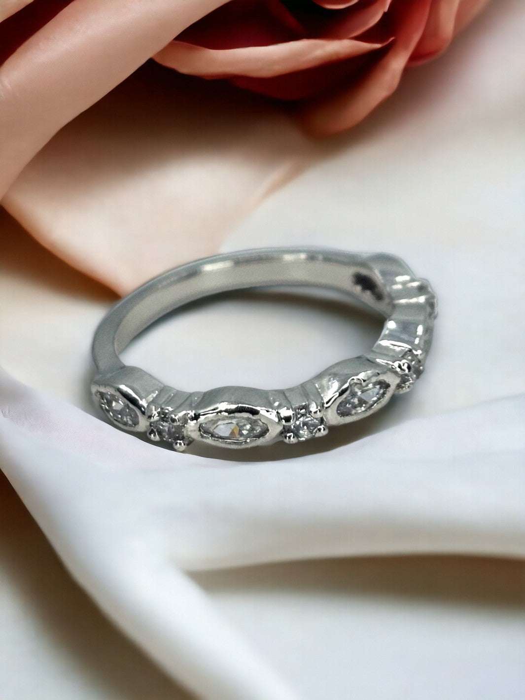 Silver Dazzling Variety Ring