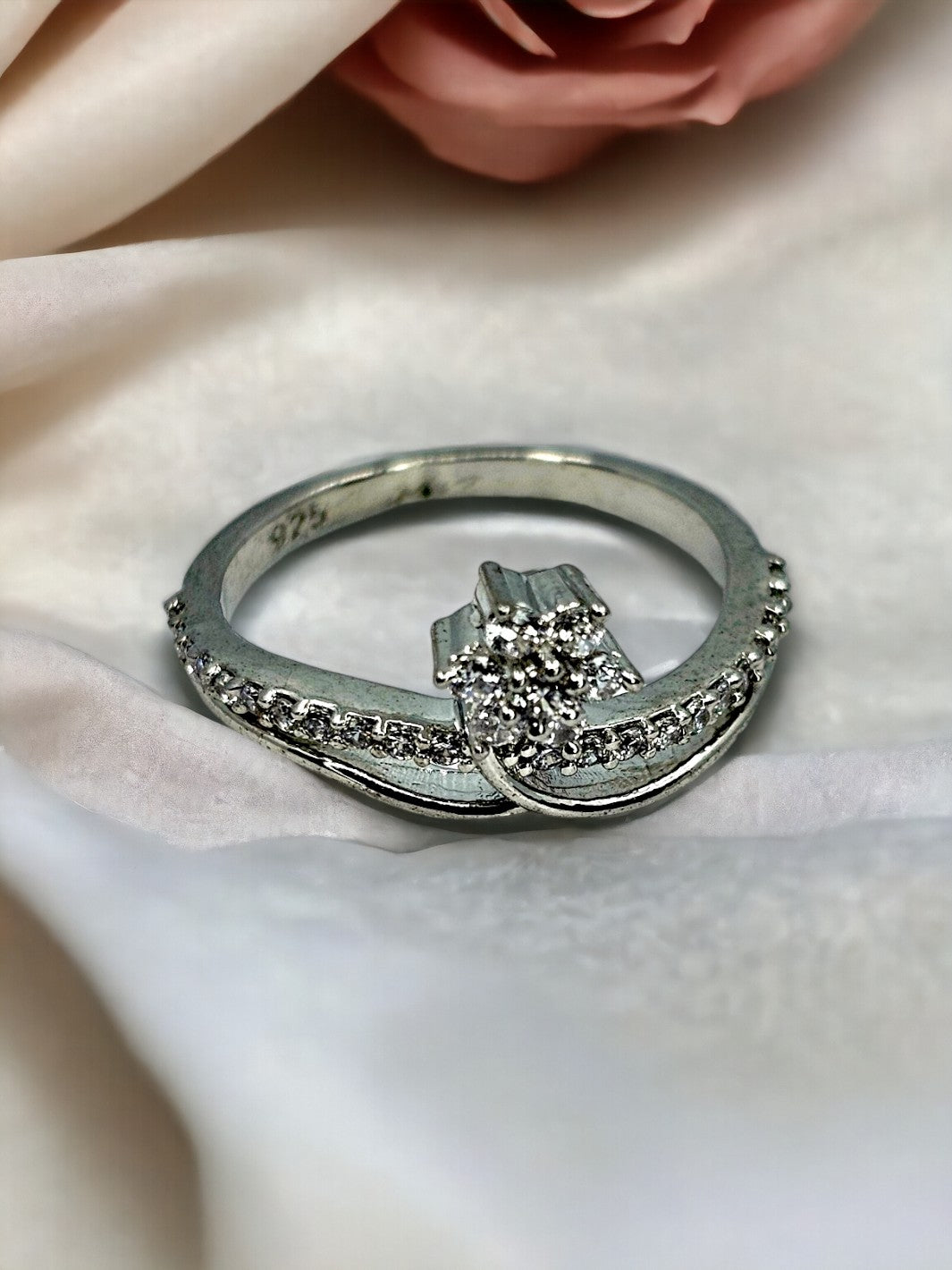 Silver Flower Ring - PSA Jewels