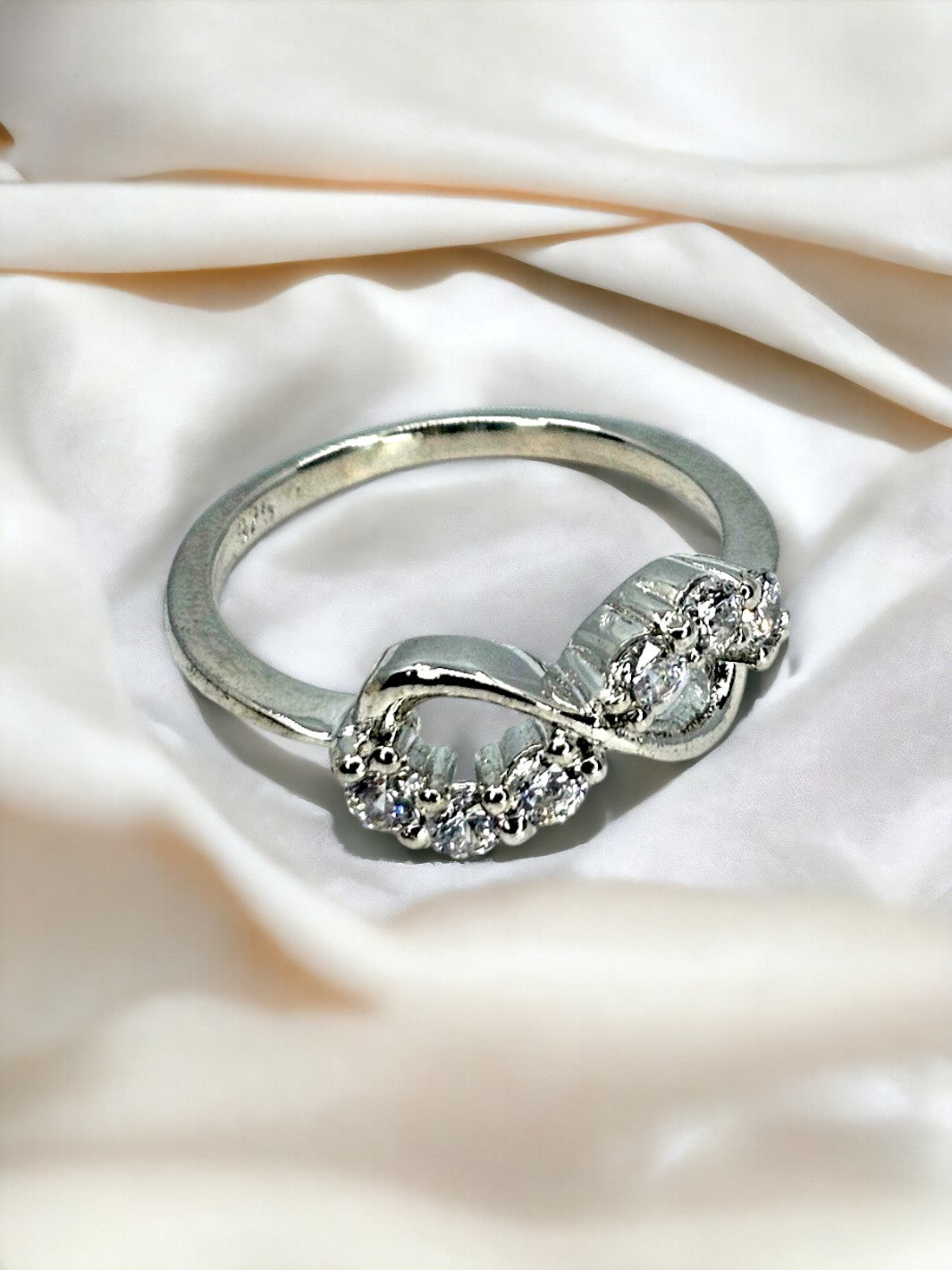 Silver Dainty Infinity Ring