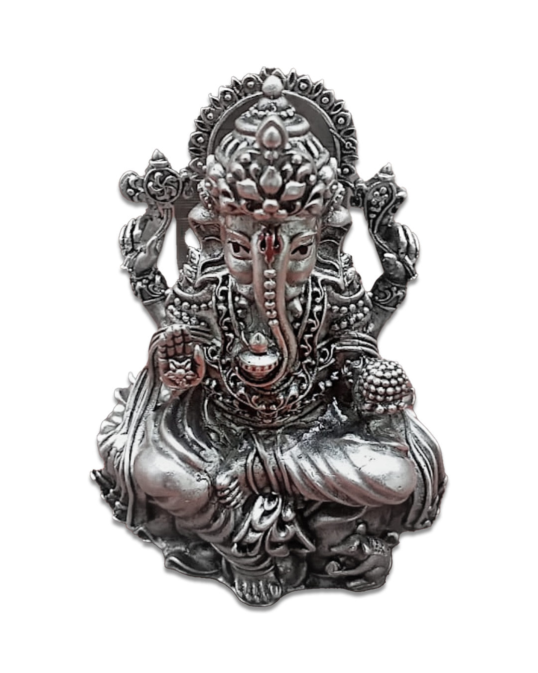 Pure Silver Ganesha Idol